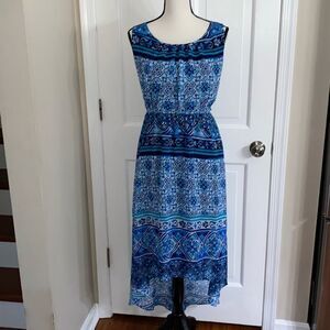 AB Studio asymmetrical maxi dress size 8